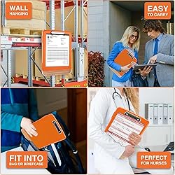 Sooez Clipboards with Storage, High Capacity Clip