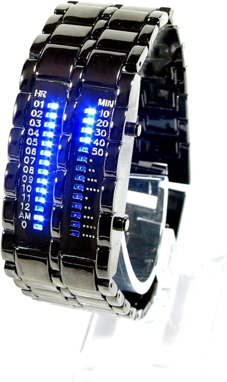 futuristic led watch