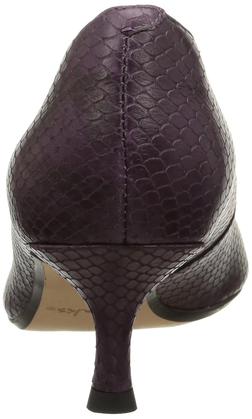 clarks women's aquifer soda leather pumps