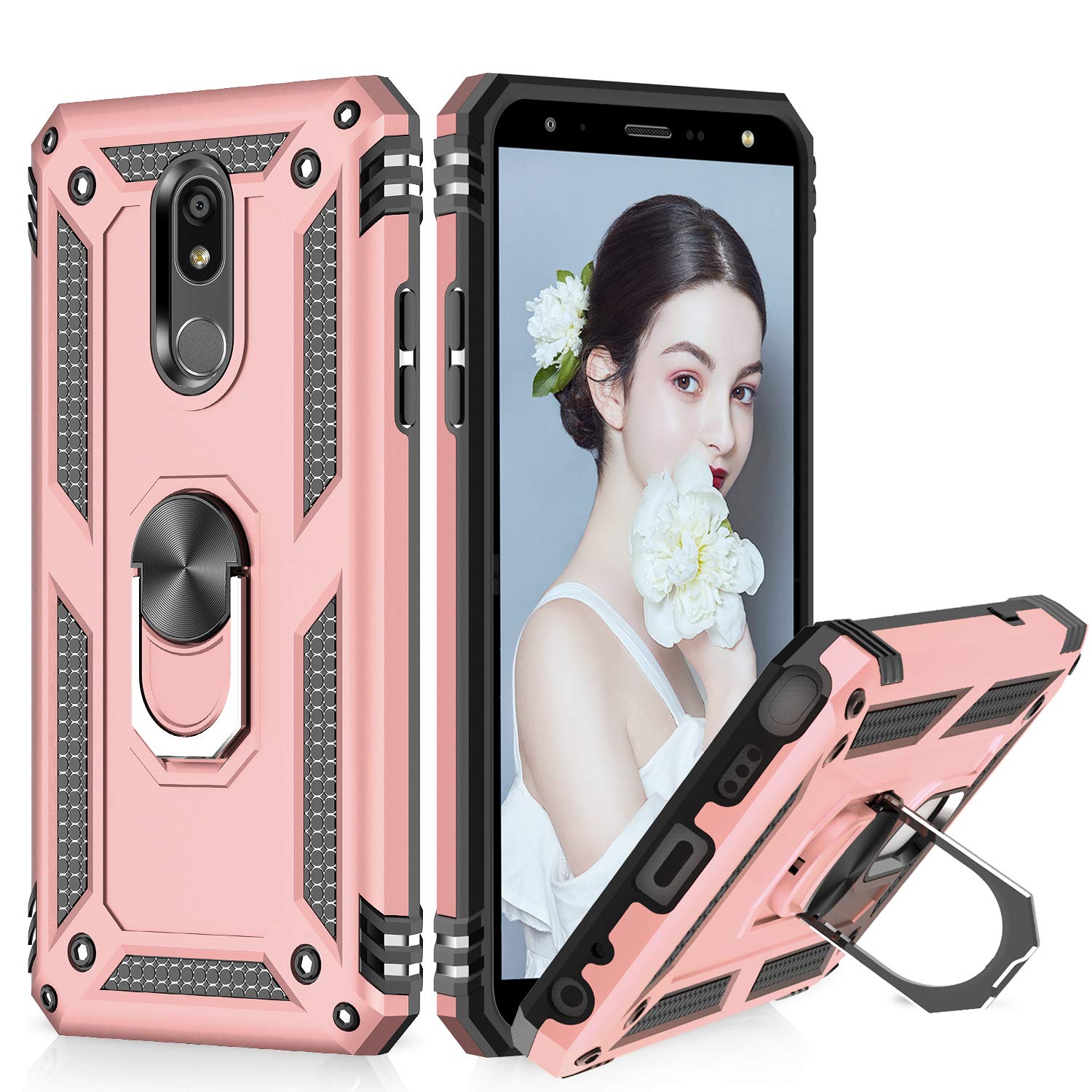 Best Lg Stylo 2 Phone Case, Rose Gold