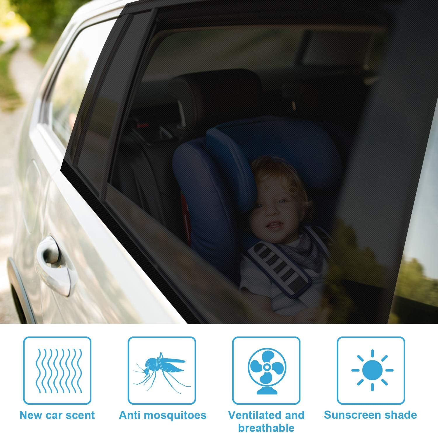 Osah Drypak Pare Soleil Voiture Bebe Protegez Votre Enfant Et Animaux Installation Facile Compatibles Avec La Plupart Des Vehicules Bloquer Les Rayons Uv Noir 2 Pieces Chaussette Voiture Soleil Vitres Laterales Pare Soleils Centroarco Com