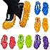 10pcs (5 Pairs) Mop Slippers Shoes Cover, Soft Washable Reusable Microfiber Foot Socks Floor Dust Dirt Hair Cleaner for Bathroom Office Kitchen House Polishing  Cleaning