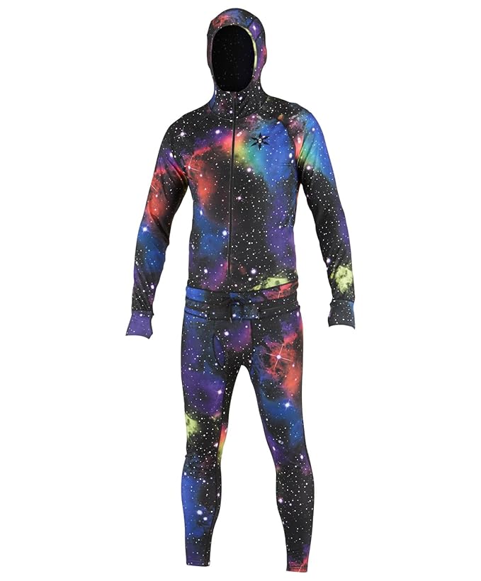 AIRBLASTER Men's Hooded Outdoor Base layer Ninja Suit, Far Out, Small