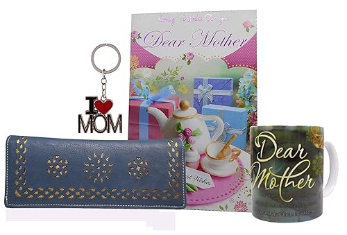 Gift for Mothers - Mug, Greeting Card, Wallet & Key Chain