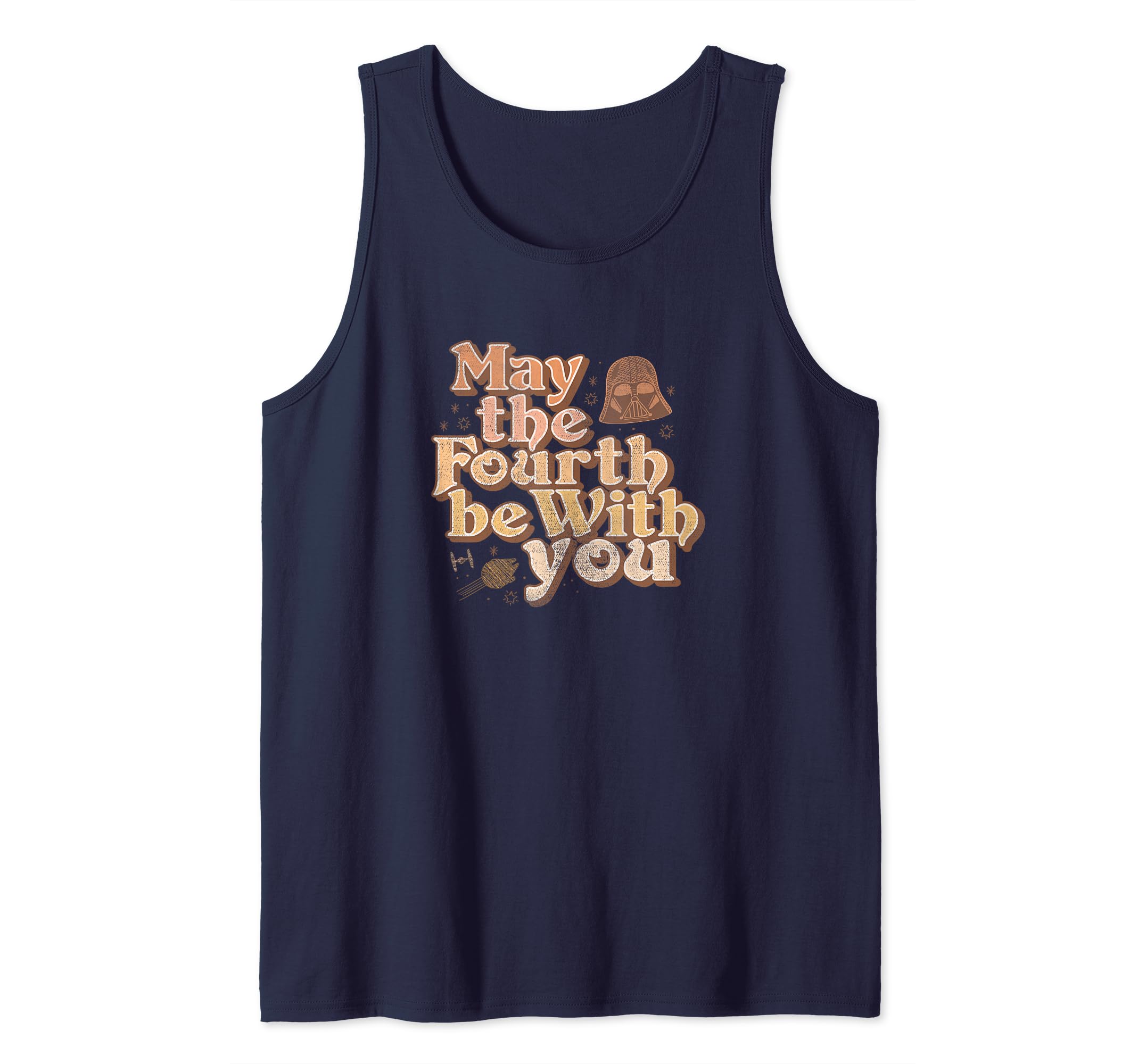 Star Wars May The Fourth Be With You Collage Tank Top