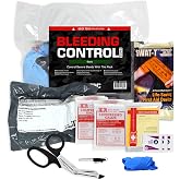 MediTac Basic Bleeding Control Pack Feat. SWAT-T Tourniquet, Emergency Bandage and Compressed Gauze Dressing - Basic