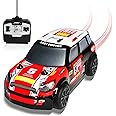 Fast Tiny Remote Control Racing Car Model, Good Looking,Quick Getting Around Super Well Made Nicely Printed and Durable for Kids(Racing)