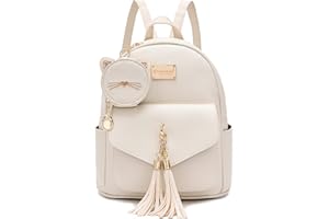 I IHAYNER Girls Fashion Backpack Mini Purse Backpack for Women Small Leather Backpack Purse for Teen Girls with Coin Purse