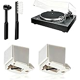 2 Pack ATN3600L-ATN3600LC Diamond Record Player Needles, Needles Replacement Stylus with Brush, Compatible with Audio-Technica AT-LP60, AT-LP60X, AT-LP60XBT, and Crosley Multiple Models