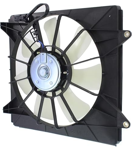 A-Premium Right Engine Radiator Cooling Fan For Acura TSX 2004-2008 2.4L - OEM Replacement