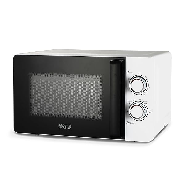 COMMERCIAL CHEF SMALL MICROWAVE 0.7 CU. FT. COUNTERTOP...