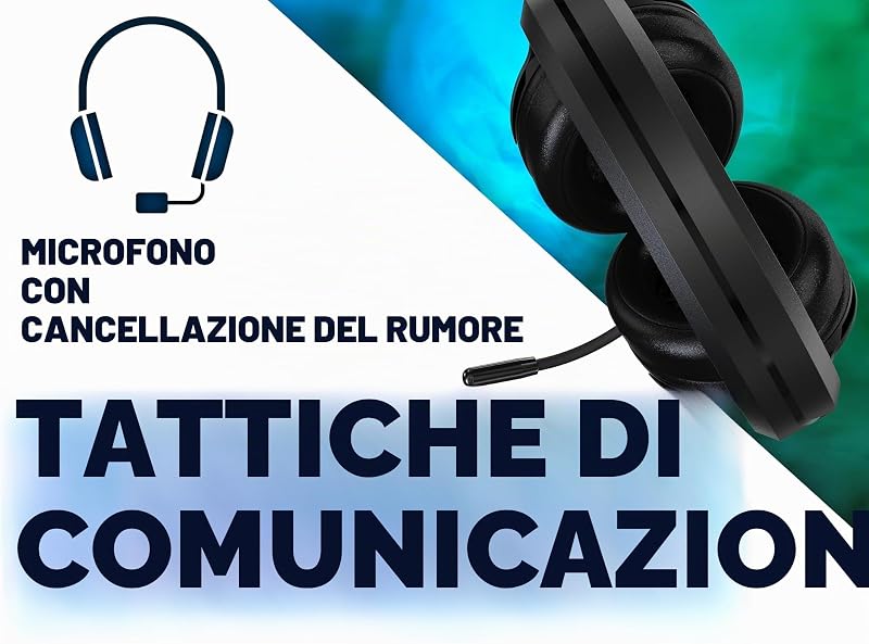 Predator Galea 350, Cuffie Gaming, con Cavo 3.5 mm Jack, Driver Audio 50 mm, Impedenza 32 ohm, Potenza nom 20mW, Fascia Regolabile, Microfono Retrattile Unidirezionale, Controllo Volume, Nero