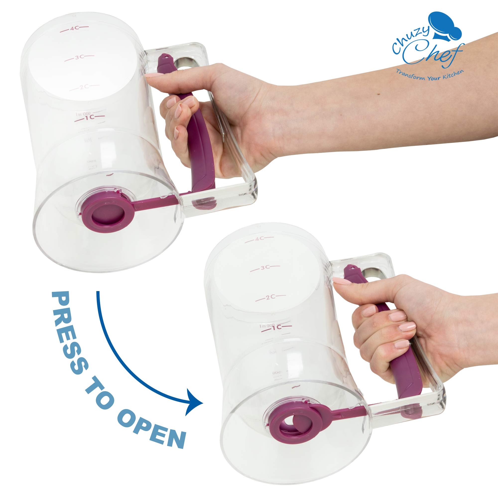 Pancake Cupcake Batter Dispenser Tool Great for Cupcakes Muffins