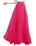 v28 Women Full/Ankle Length Elastic Retro Maxi