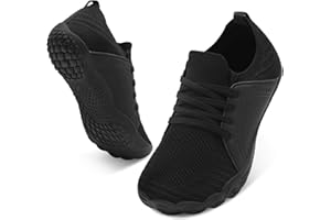 relxfeet Women's Barefoot Trail Running Shoes Wide Toe Box Zero Drop Minimalist Shoes Lightweight Breathable for Walking Gym Hiking