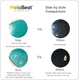 MeloBeat 13 Inch 15 Note D Major Steel Tongue Drum Malachite Green view 6
