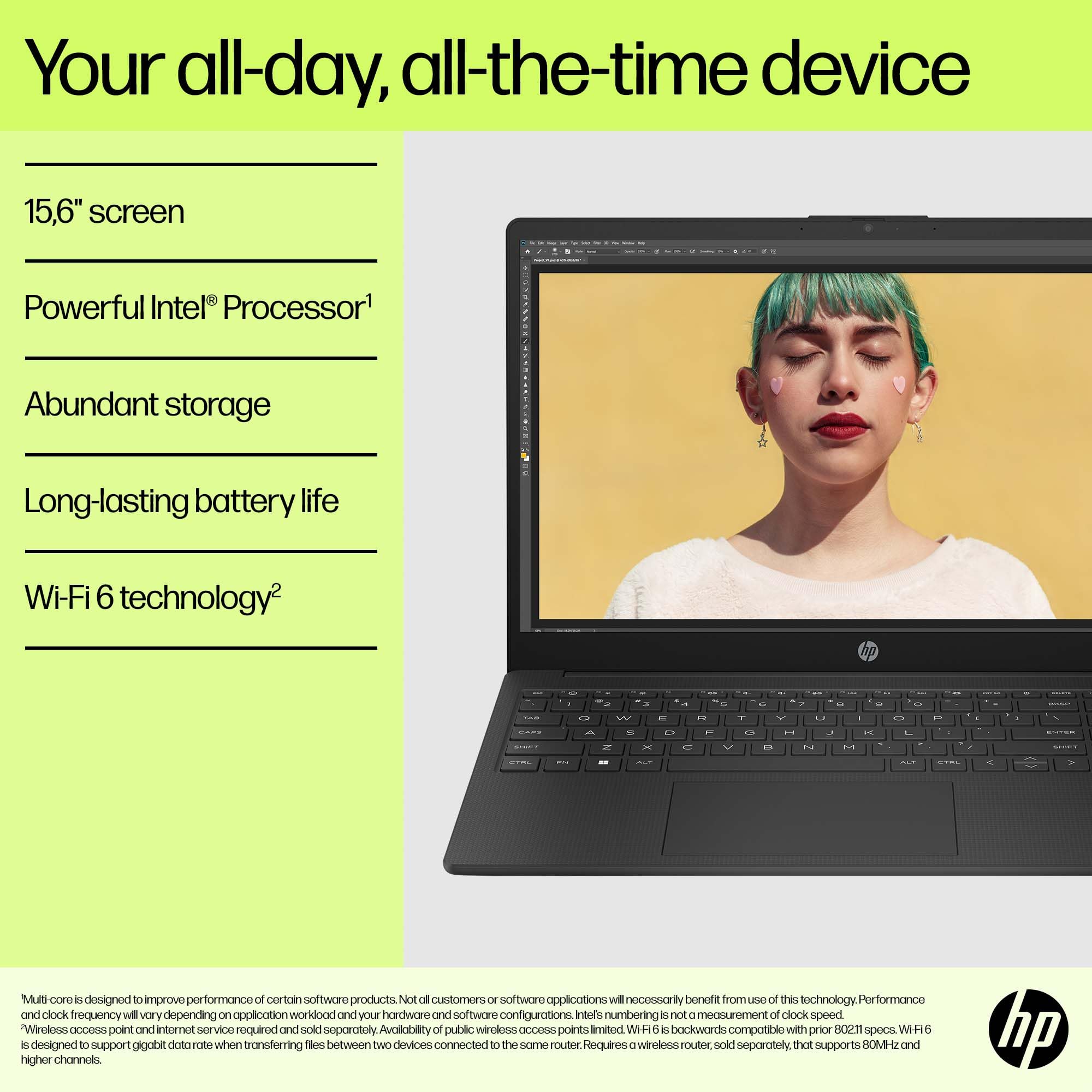 Hp Laptop 15.6&Quot; | Intel N-Series N100 | 8Gb Ram | 128Gb Ufs Storage | Fhd (1920 X 1080) Display | Windows 11 Home In S Mode | Intel Uhd Graphics | 15-Fd0070Na - View 8