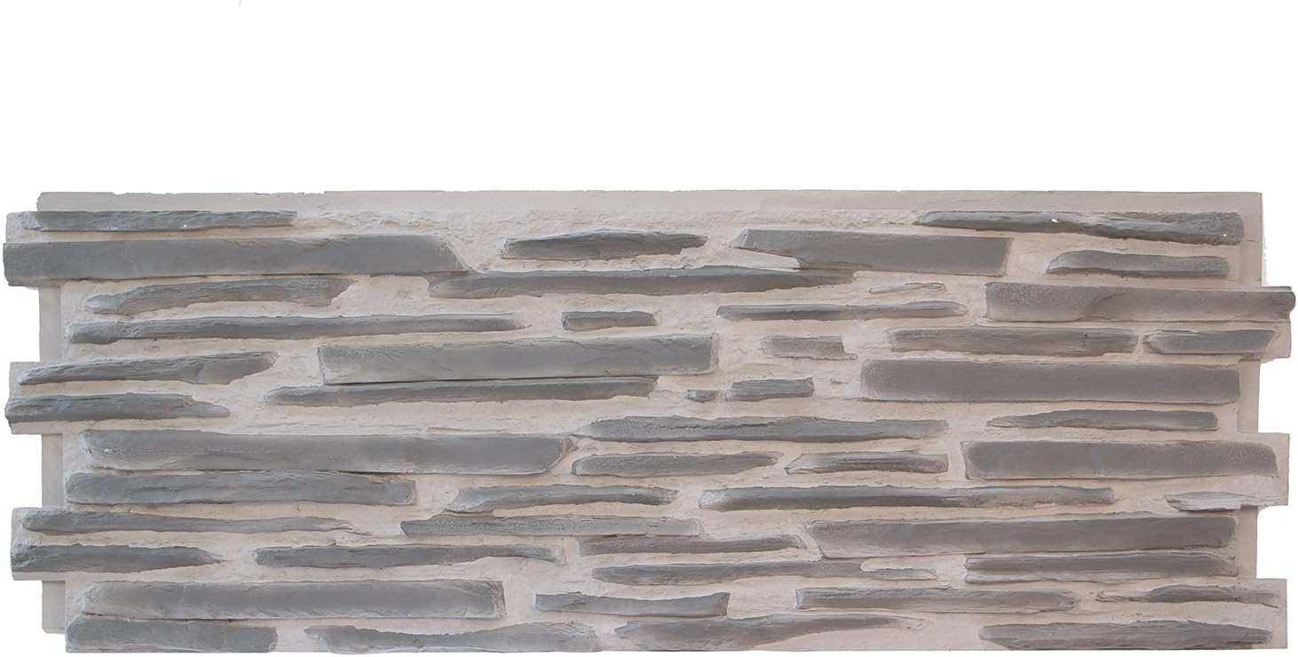 6 Non-Formaldehyde 3D DIY Faux Stacked Stone Insulation Wall Panel Muti-Color