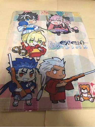 Amazon Fate Extella Link ツリービレッジ クリアファイル カルナ アルジュナ ギルガメッシュ アニメ 萌えグッズ 通販