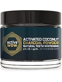 Active Wow Teeth Whitening Charcoal Powder Natural