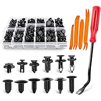 GOOACC 240PCS Bumper Retainer Clips Car Plastic Rivets Fasteners Push Retainer Kit Most Popular Sizes Auto Push Pin…