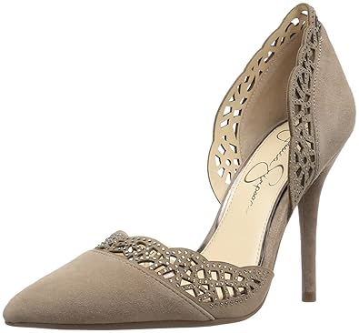 Amazoncom Jessica Simpson Womens Teriann Dress Pump Pumps