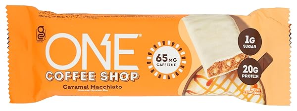 ONE, NUTRITION BAR COFFEE SHOP CARAMEL MACCHIATO, 2.12...