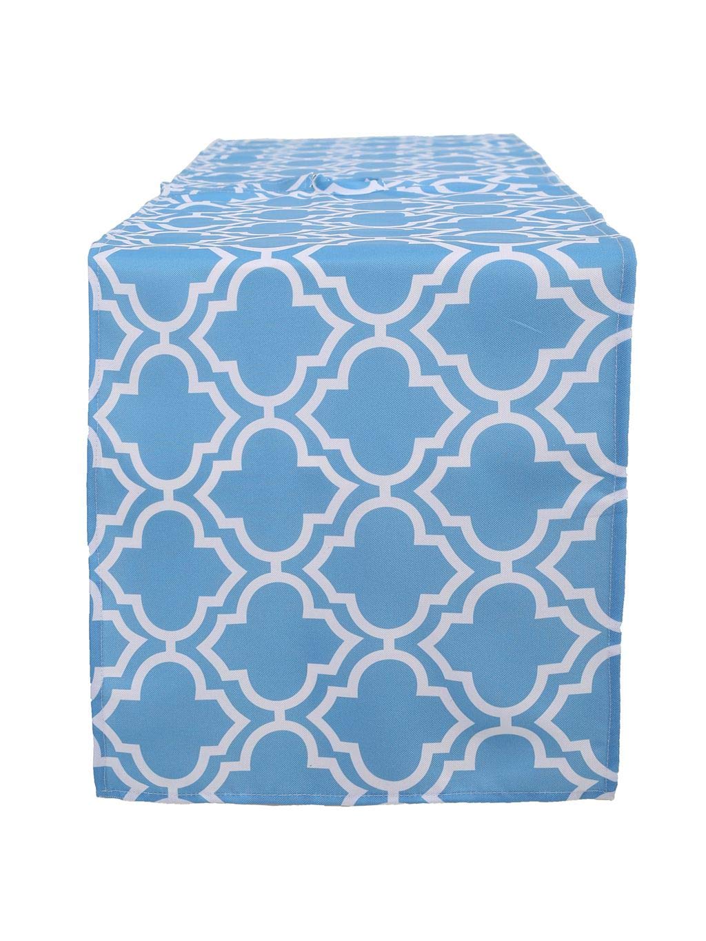 Best table runner blue retro
