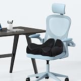 A-Pce Large Memory Seat Cushion for Office Chair Black view 6