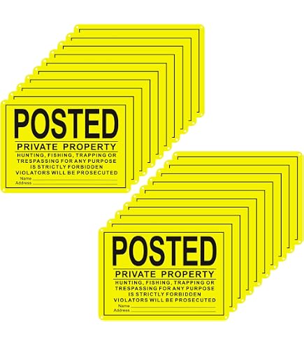 "Private Property No Trespassing" Sign - 18x18 Inch HDPE, Weatherproof, Made In USA - View #5