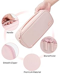 YOKUMA Cute Pencil Case for Girls, Large Pencil