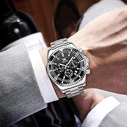 OLEVS Watches for Men Business Dress Big Face