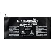 Super Sprouter Seedling Heat Mat - 10" x 21",natural