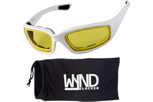 WYND Blocker Motorcycle & Biking Wind Resistant Sports Wrap Sunglasses