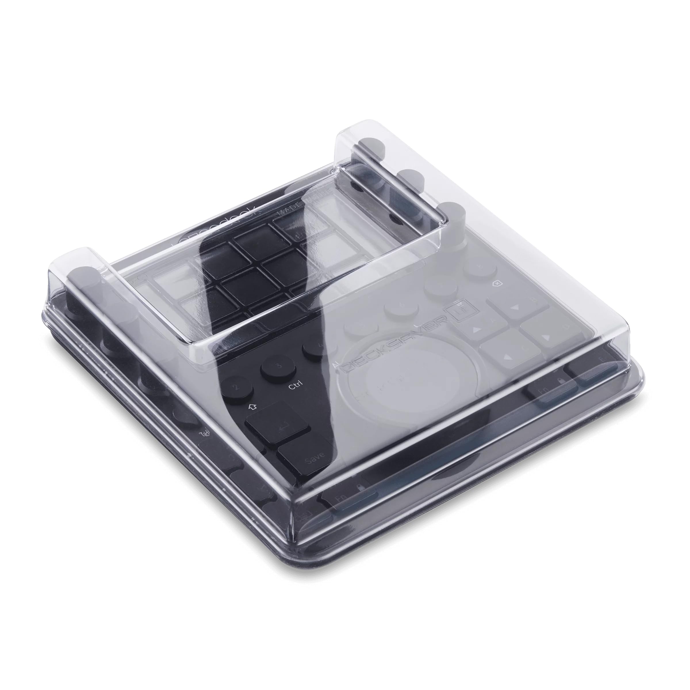 Decksaver LE Cover for Loupedeck CT - Super-Durable Polycarbonate Protective lid in Smoked Clear Colour, Made in The UK - The Creators' Choice for Unbeatable Protection