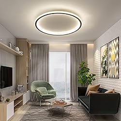15.7 Inch Flush Mount Ceiling Light, 40-60W Round