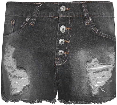 faded high waisted shorts