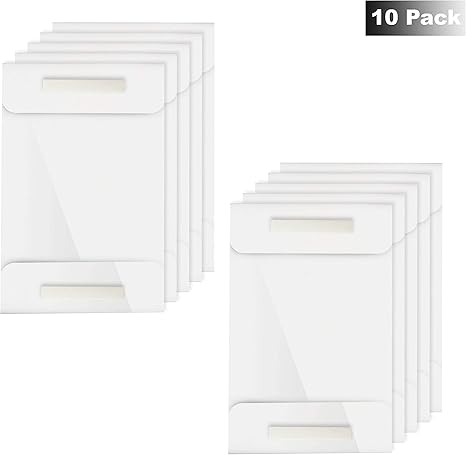Soporte Adhesivo A4 Pared 10 Piezas Acrilico Carteles