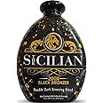 The Sicilian 200X Dark Black Bronzer Tanning Lotion – BEST Tanning Lotion For Glowing Skin – Gradual Bronzing & Sunless Self 