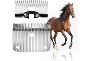 Loarysk A2/AC Medium Blade Compatible with Lister Star, Legend, Liberty, and Fusion Animal Clippers,Made of Stainless Steel,Cut Length 3/32 in(2.5 mm) (Medium Blade 1PACK)