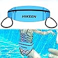 Hikeen Swim Belt for Adults/Kids,Water Aerobics Equipment with Fixing Straps and Zipped Pocket,Adults Pool Exercise Equipment for Pool Exercises and Workouts