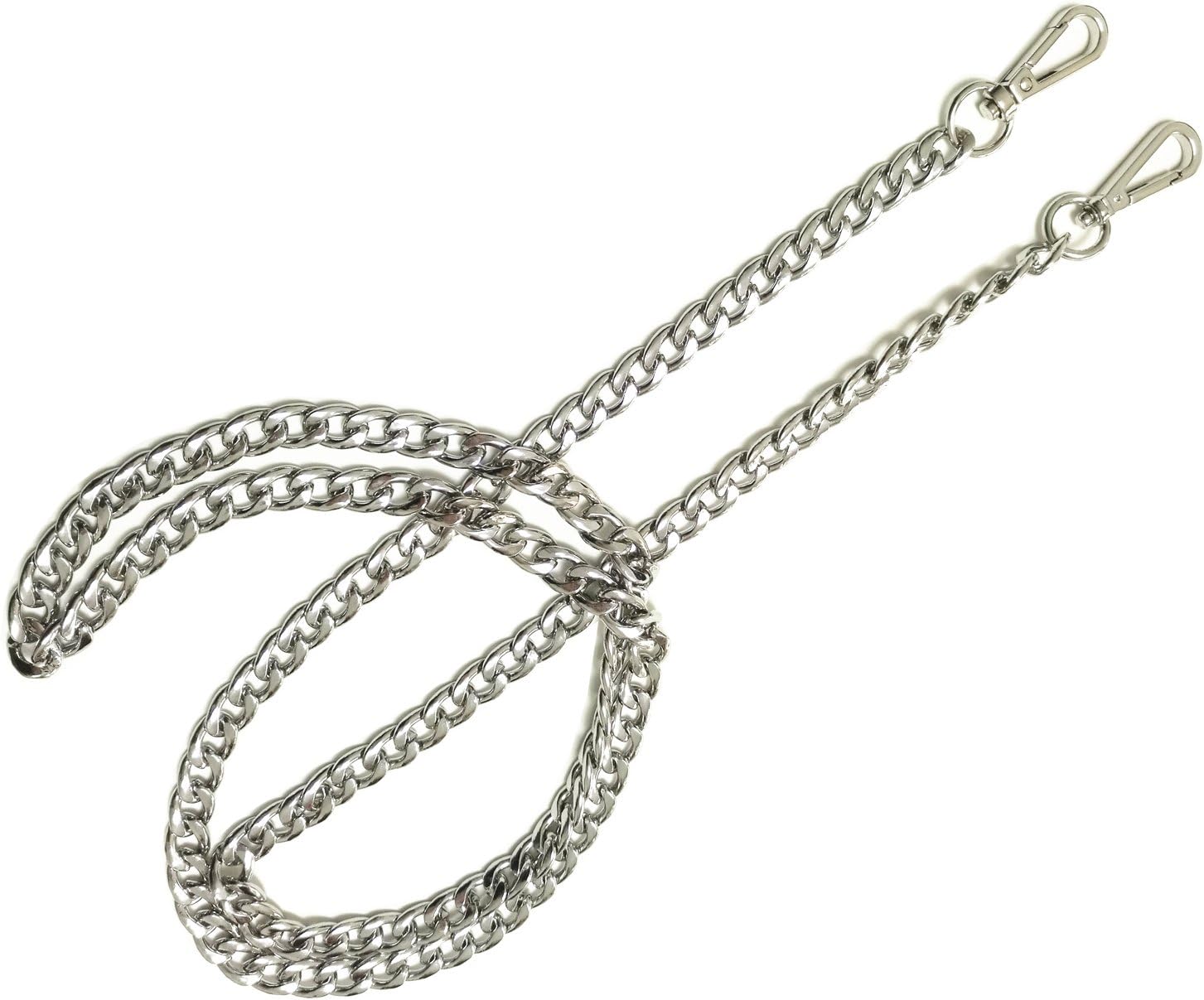 ONBLUE BL-S 10MM Width Chain Strap Handbags Replacement Chains for Wallet Clutch Satchel Tote Bag 47" Purse Chain Shoulder Crossbody Bags Replacement Straps Gold Plated Hardware Chain
