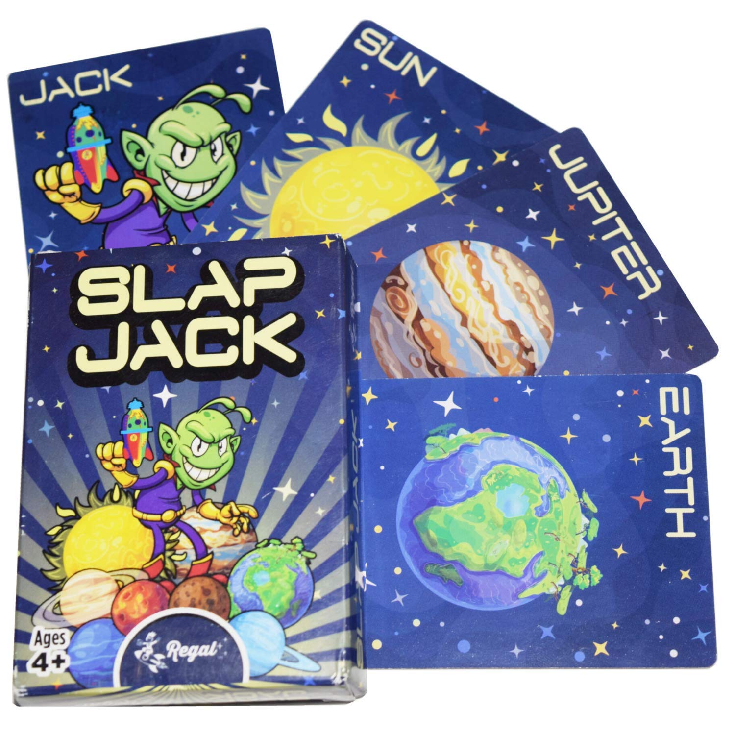 Photo 1 of Regal Games Dedicated Card Game for Kids 4 5 6 7 8+ | Funny Travel Board Playing Game for Families (Slap Jack)