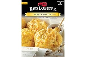 Honey Butter Flavoured Biscuit Mix Bundle. Includes (2) Boxes of Red Lobster Honey Butter Flavoured Biscuit Mix (322g ea) wit
