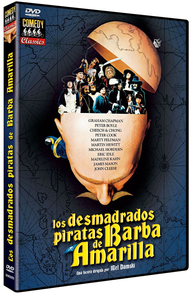 Yellowbeard (Los Desmadrados Piratas de Barba Amarilla) - DVD Import - Region 2
