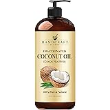 Fractionated Coconut Oil - 100% Pure & Natural Premium Grade Coconut Carrier Oil for Essential Oils, Massage Oil, Moisturizin