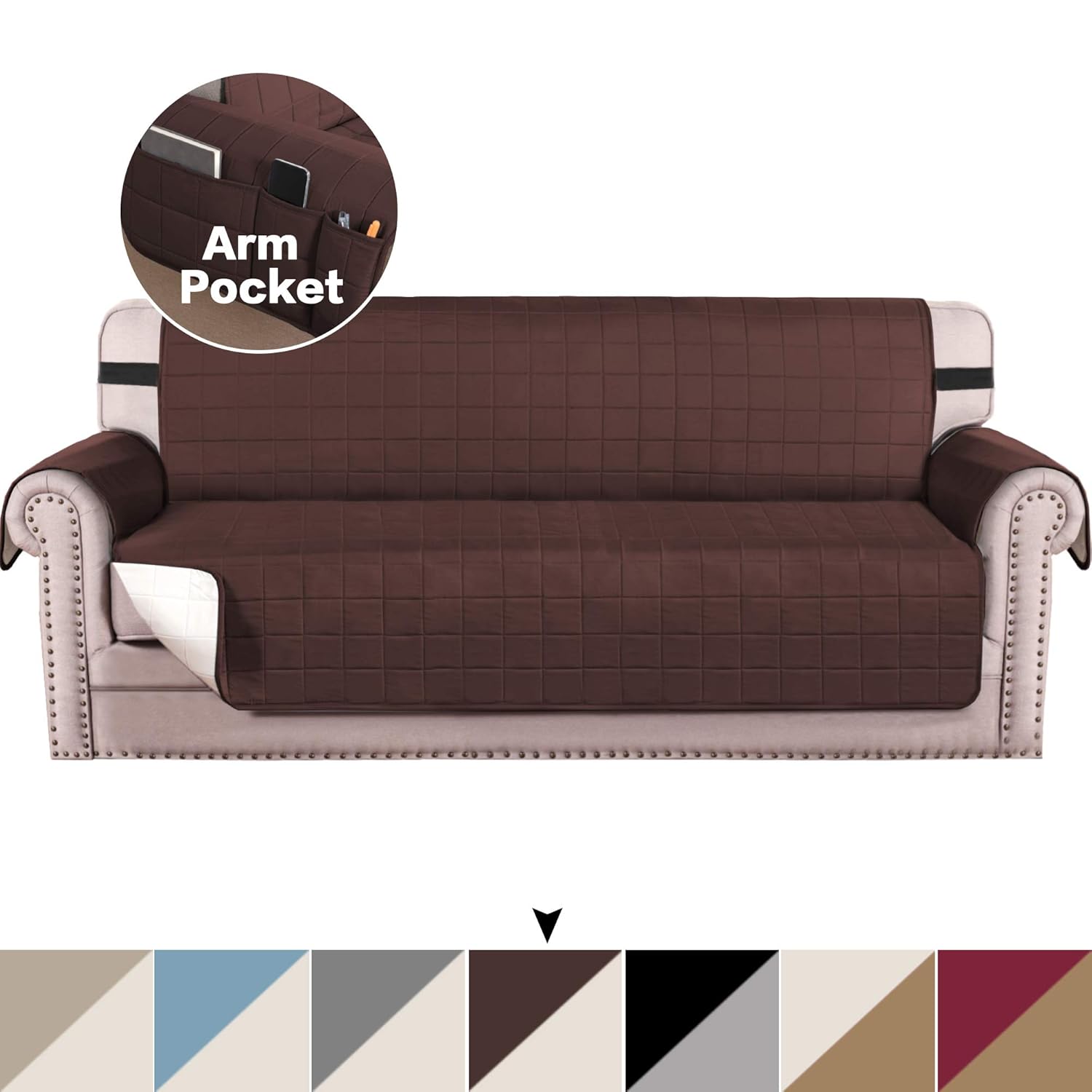 Best quilted reversible microfiber pet dog couch sofa furniture protector