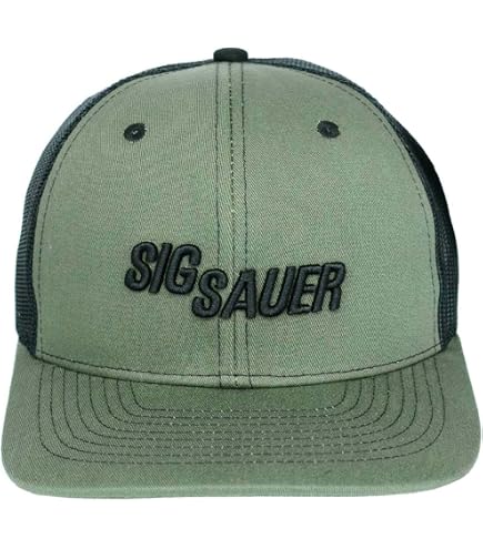 Sig Sauer Unisex Classic Twill Active Sports Cap Black | Durable