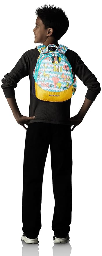 wildcraft kids backpack zoo1