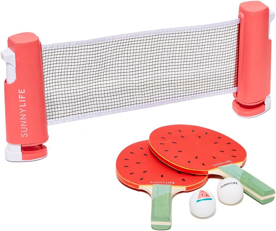 SunnyLife Women's Watermelon Ping Pong Set